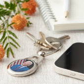 2021ジョーバイデン氏米国大統領ポートレート キーホルダー (側面)