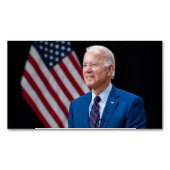 2021ジョーバイデン氏米国大統領ポートレート マグネット名刺 (正面)