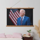 2021ジョーバイデン氏米国大統領ポートレート 吊り下げ型タペストリー (寝室)