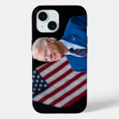 2021ジョーバイデン氏米国大統領ポートレート Case-Mate iPhoneケース (裏面)