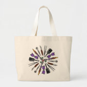 2021トートバッグのギャザリングTシャツデザイン ラージトートバッグ (正面)