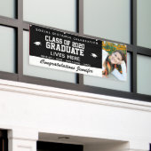 2021ドライブ(卒業用バナー付きパーソナライズされた) - 横断幕 (ビルの外側)