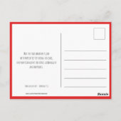 2021ハグキスアップ |新年 ポストカード (裏面)