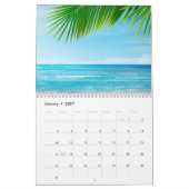 2021ビーチ夏おもしろいカレンダー カレンダー (1月 2027)
