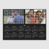 2021ファミリポートレートカレカスタムンダー磁石 (正面)