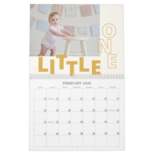 2021ベビーカレン数々のダー写真 カレンダー (2月 2026)