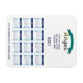 2021ロゴブランド海軍カレンダー マグネット (横)