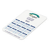 2021ロゴブランド海軍カレンダー マグネット (左側)