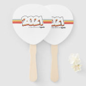 2021伝説誕生 ハンドファン (正面&裏面)