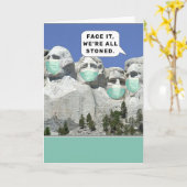 2021勇気付けられる カード (黄色い花)