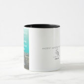 2021古代の水：詩篇77:19 マグカップ (中央)