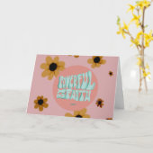 2021地域の大会案内カード カード (黄色い花)