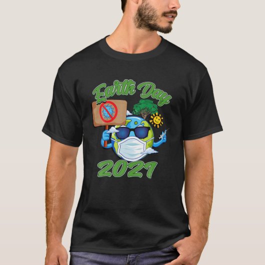 2021地球の日 Tシャツ (正面)
