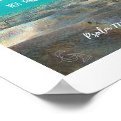 2021小さな古代の水：詩篇77:19 ポスター (角)