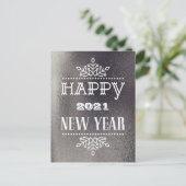 2021年おめでとう |企業の業務モダン シーズンポストカード (スタンド正面)