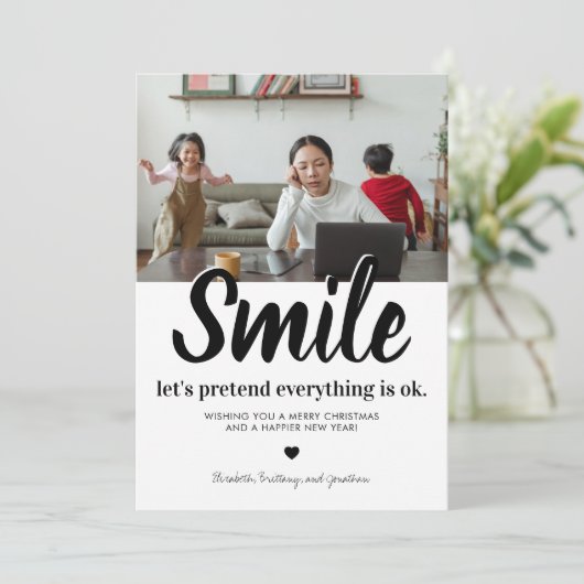 2021年おもしろいクリスマス シーズンカード (スタンド正面)