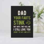 2021年おもしろい父の日 カード (スタンド正面)