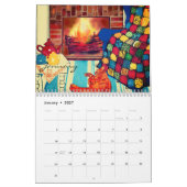 2021年おもしろい猫アート2021カレンダー カレンダー (1月 2027)