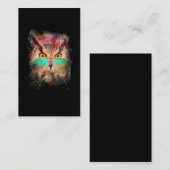 2021年おもしろい退職男性女性フィッシャ退職したー 名刺 (正面/裏面)