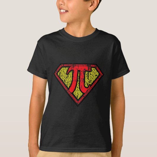2021年すごいPiスーパーヒーロー算数ギークとNer Tシャツ (正面)