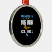 2021年に再びビッグブラザーに昇格|トレンド メタルオーナメント (右)