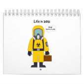 2021年に出社 カレンダー (カバー)