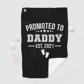 2021年に初めて父親に昇進 ゴルフタオル (インサイチュ)