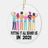 2021年に我々の背後に セラミックオーナメント (左)