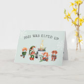 2021年に解散 | おもしろい 2021収集の火災 カード (黄色い花)