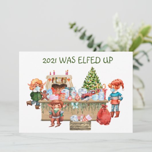 2021年に顔マスクサンタおもしろいワークショップを開催 シーズンカード (スタンド正面)