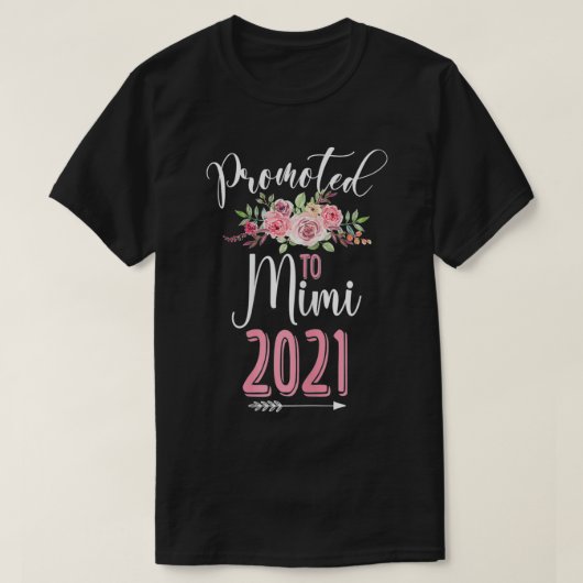 2021年にMimi 2021フローラMotに昇格 Tシャツ (デザイン正面)