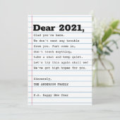 2021年のかわいい写真を改めて親愛お試し シーズンカード (スタンド正面)