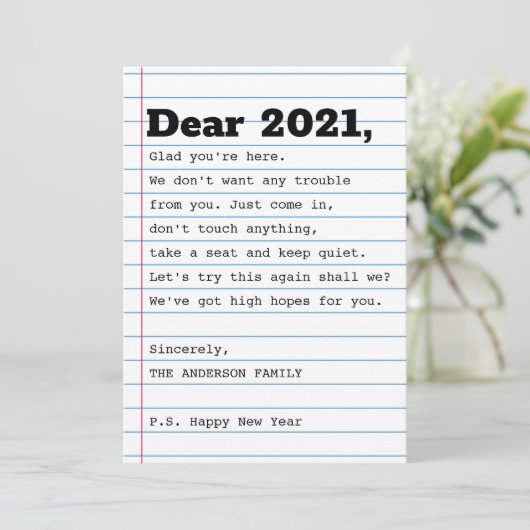 2021年のかわいい写真を改めて親愛お試し シーズンカード (スタンド正面)