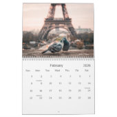 2021年のカレンダーで世界を発見する12ヶ月 カレンダー (2月 2026)