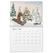 2021年のカレンダーのアート カレンダー (2月 2026)