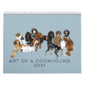 2021年のカレンダーのアート カレンダー (カバー)