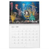 2021年のカレンダーのアート カレンダー (3月 2027)