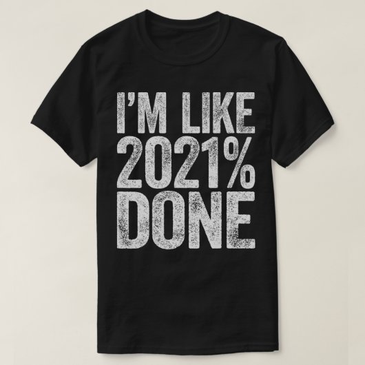 2021年のクラス2021の卒業祝いみたいな Tシャツ (デザイン正面)