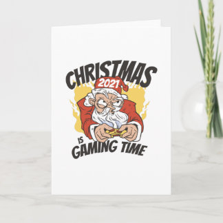 2021年のクリスマスはゲームの時間 - ゲーマー カード