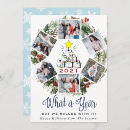 2021年のクリスマスレッドファームトラック6枚の写真 シーズンカード