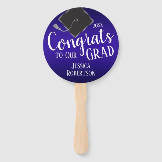 2021年のグラードクラスのフォトハンドファンへのおめでとう ハンドファン (正面)