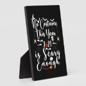 2021年のコスチュームは恐ろしいものではない フォトプラーク (側面)