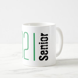 2021年のシニア・グリーン・コーヒー・マグクラス卒業 コーヒーマグカップ