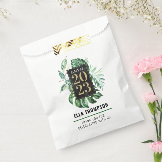 2021年のトロピカルリーフクラス卒業 |ありがとうございます フェイバーバッグ (封をした状態)