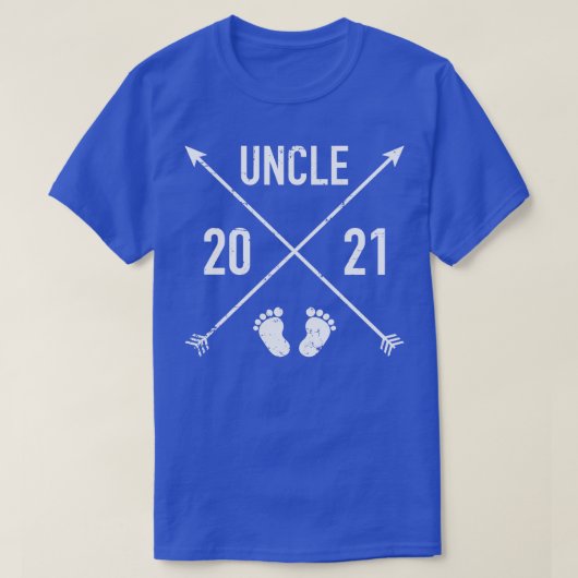 2021年のヒップスターおじさん Tシャツ (デザイン正面)