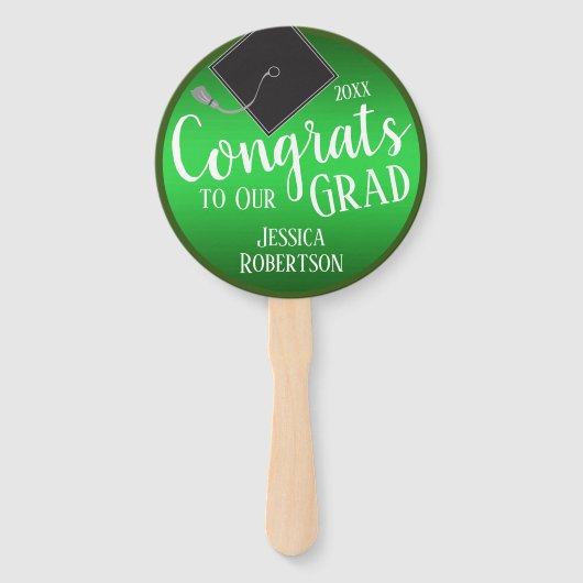 2021年の大学院の写真へのおめでとう ハンドファン (正面)