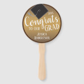 2021年の大学院の写真へのおめでとう ハンドファン (正面)