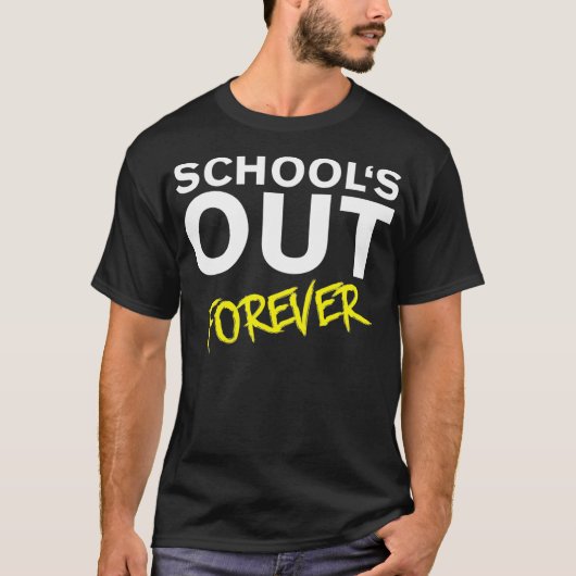 2021年の学校先生退職後の退職 Tシャツ (正面)