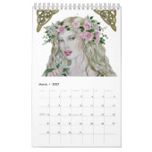 2021年の小さな妖精の暦 カレンダー (3月 2027)