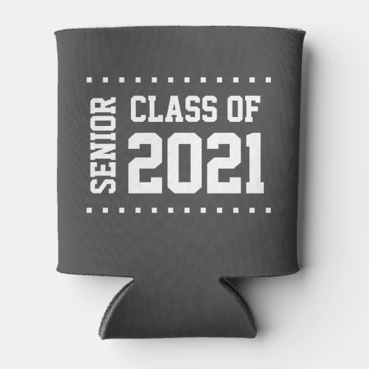 2021年の新しいカスタマイズ可能なクラスの卒業 缶クーラー (正面)